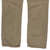 Lacoste Trousers - 33W 31L Beige Cotton Blend