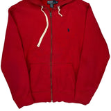 Polo By Ralph Lauren Hoodie - XL Red Cotton