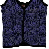 Denver, Colorado Harley Davidson Graphic Tank Top - Medium Black Cotton