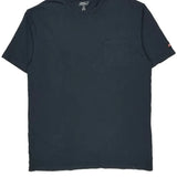 Dickies Tall T-Shirt - XL Navy Cotton