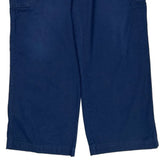 Carhartt Cargo Trousers - 31W 30L Blue Cotton Blend