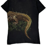 Age 14 Wild Planet T-Shirt - Medium Black Cotton