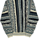 Unbranded Striped Sweater - Large Multicoloured Cotton