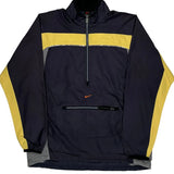 Nike Windbreaker - Large Navy Polyester