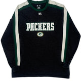 Packers Nfl Long Sleeve T-Shirt - XL Black Cotton Blend