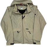 The North Face Windbreaker - Large Beige Nylon