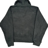 The North Face 1/4 Zip - Large Grey Polyester