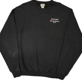 Sales Idol Winners 2002 Lee Graphic Sweatshirt - 2XL Black Cotton Blend
