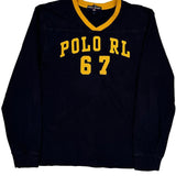 Polo Sport Long Sleeve T-Shirt - Large Navy Cotton