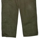 Dickies Carpenter Trousers - 28W 30L Green Cotton