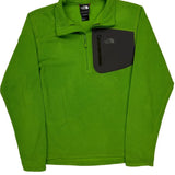 Never Stop Exploring The North Face Fleece - Small Green Polyester