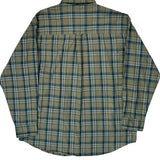 Chaps Ralph Lauren Checked Shirt - XL Blue Cotton Blend