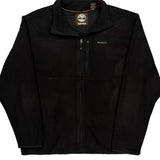 Timberland Fleece Jacket - Large Black Polyester