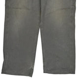 Carhartt Double Knee Carpenter Pants - 34W 31L Gray Cotton