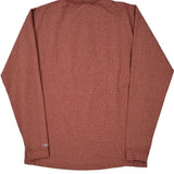 Carhartt Long Sleeve T-Shirt - 2XL Red Polyester