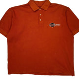 F-150 Harley Davidson Polo Shirt - Large Orange Cotton