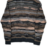 Pacsun Striped Sweater - XL Multicoloured Acrylic