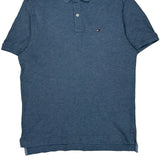 Tommy Hilfiger Polo Shirt - Small Blue Cotton