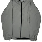Adidas Windbreaker - Small Gray Polyester