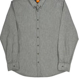 Boss Shirt - XL Grey Cotton