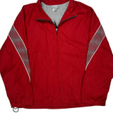 Reebok Windbreaker - 2XL Red Polyester
