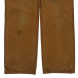 Carhartt Double Knee Carpenter Trousers - 30W 32L Brown Cotton