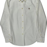 Ralph Lauren Shirt - Small White Cotton