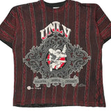 Unlv Rebels Tropics Single Stitch T-Shirt - XL Black Cotton