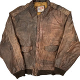 Leather Wear Leather Jacket - XL Brown Leather