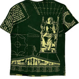 Anvil Graphic T-Shirt - XL Green Cotton