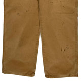 Dickies Double Knee Carpenter Trousers - 36W 29L Brown Cotton