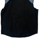 Genuine Motorclothes Harley Davidson Spellout Vest - 2XL Blue Cotton