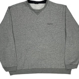 Nautica Sweatshirt - Large Gray Cotton Blend