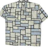 Sean John Short Sleeve Shirt - Large Multicoloured Polyester Blend
