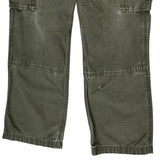Carhartt Cargo Trousers - 31W 29L Green Cotton