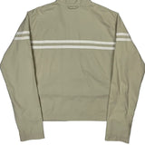 Nike Windbreaker - Large Beige Polyester