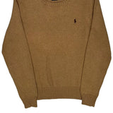 Polo By Ralph Lauren Sweater - Small Beige Cotton