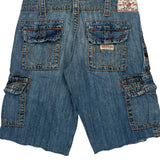 True Religion Denim Shorts - 28W US 4 Blue Denim