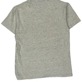 Trails End Ranch Sports And Adventure Camp Hanes Single Stitch T-Shirt - Small Gray Cotton