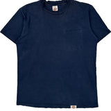 Dickies T-Shirt - Large Navy Cotton