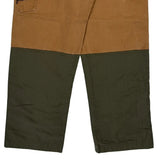 Unbranded Double Knee Cargo Trousers - 32W 30L Brown Cotton