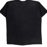 American Flag Patch Polo By Ralph Lauren T-Shirt - Large Black Cotton