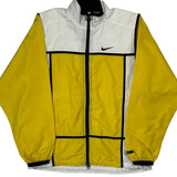 Nike Windbreaker - Small White Polyester