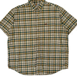 Carhartt Short Sleeve Shirt - XL Brown Cotton