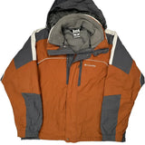 Columbia Ski Jacket - XL Gray Polyester