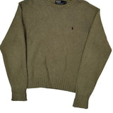 Polo By Ralph Lauren Sweater - XL Green Cotton