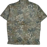 Redington Floral Hawaiian Shirt - Large Multicoloured Cotton