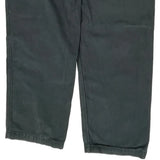 Carhartt Double Knee Carpenter Trousers - 38W 30L Black Cotton