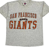 Single Stitch San Francisco Giants Aaron Mlb T-Shirt - Large Gray Cotton