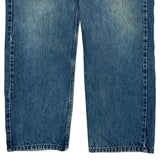 Orange Tab Levis 505 Jeans - 35W 30L Blue Denim